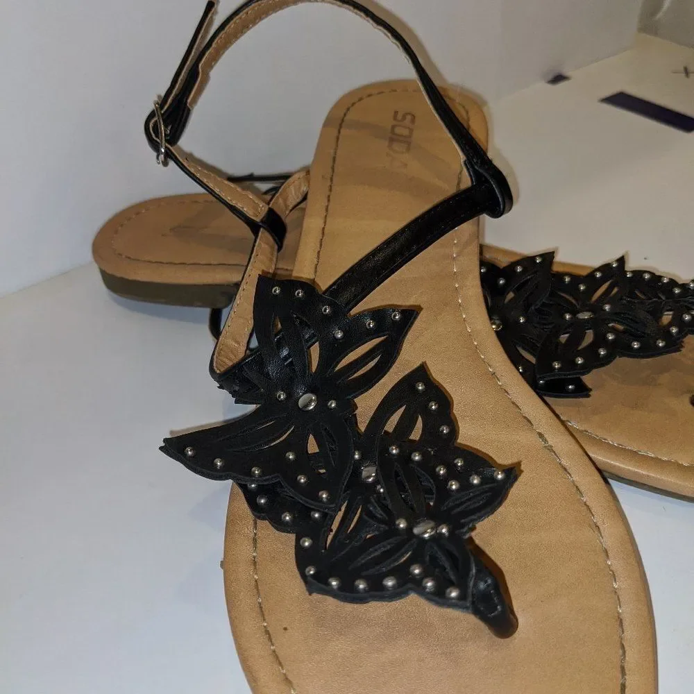 Soda Butterfly Sandals